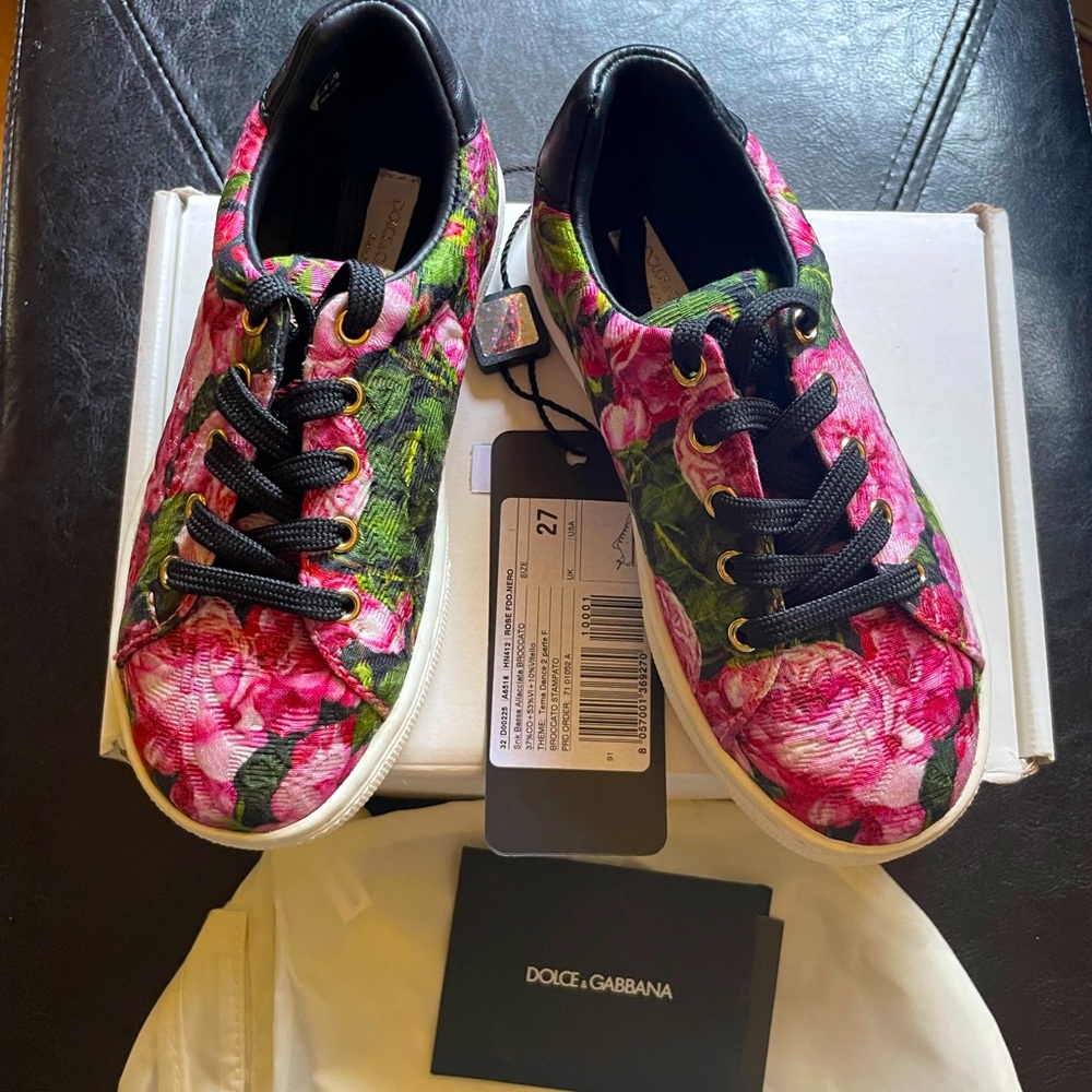 Dolce & Gabbana girls shoes